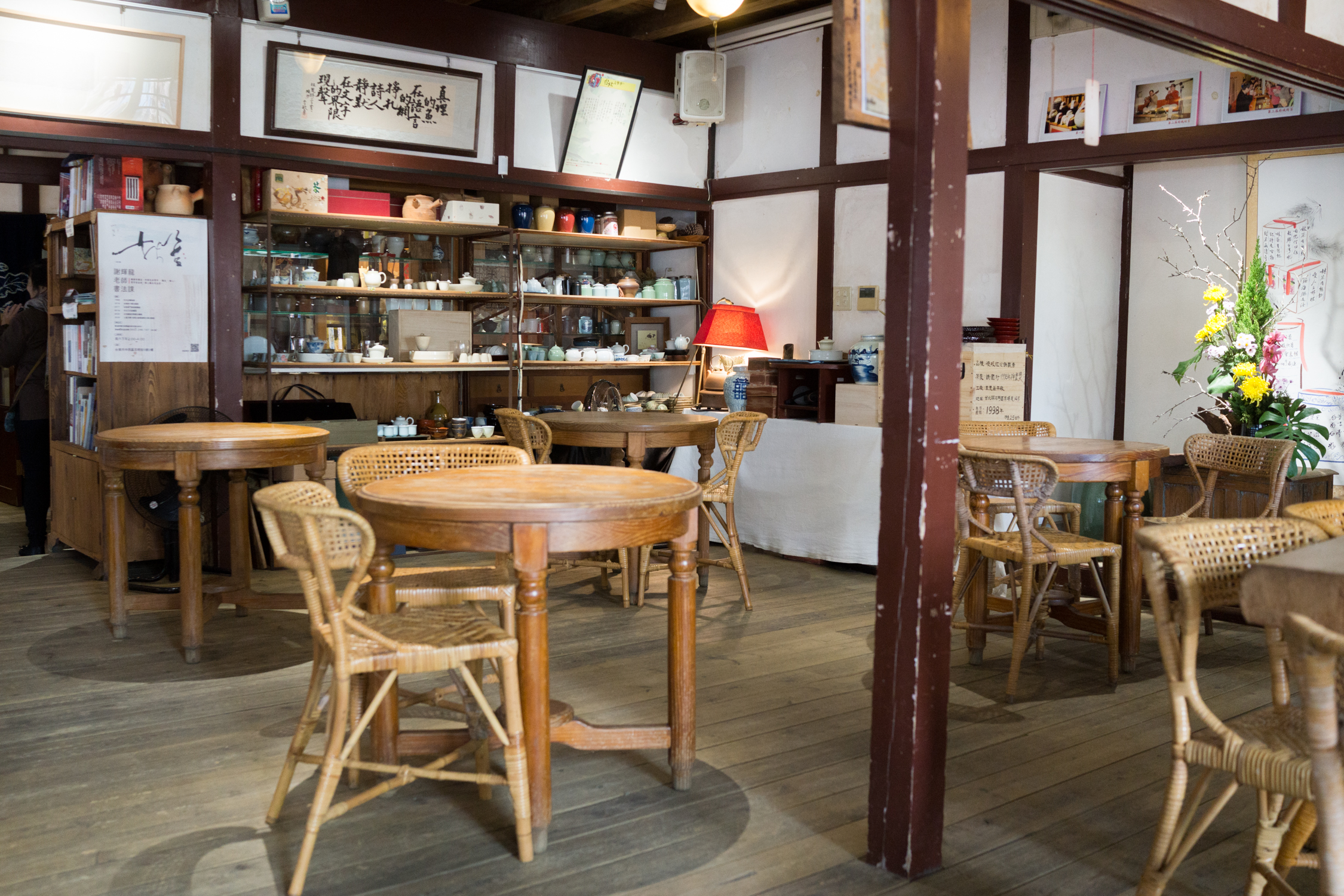 Une maison de thé en bois plus que centenaire