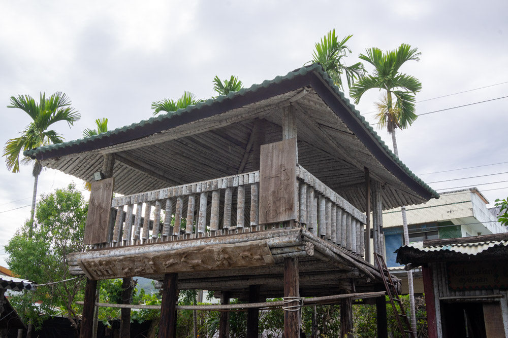 L’habitat traditionnel des Puyuma