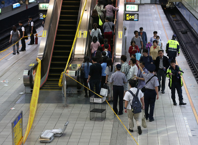 Le métro de Taipei, théâtre d’une attaque au couteau