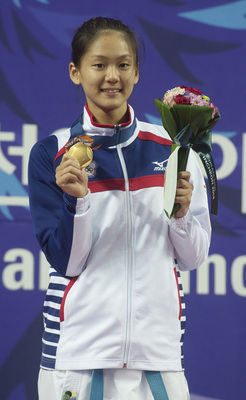 Wen Tzu-Yun a décroché une médaille d’or en Karaté