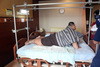 L’homme le plus corpulent d’Asie sous traitement médical