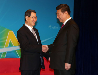 La rencontre entre Vincent Siew et Xi Jinping n’a durée qu’une minute