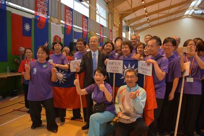 Michel Lu invité à un tournoi de Taichi dans le sud de la France