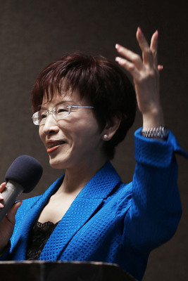 Hung Hsiu-chu met l’accent sur la parité des sexes