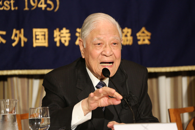 Lee Teng-hui n’a pas confirmé sa rencontre avec Shinzo Abe