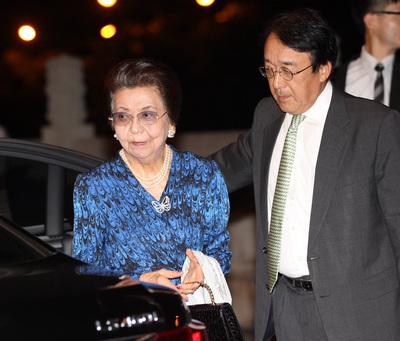 La mère du Premier ministre japonais est en visite à Taiwan