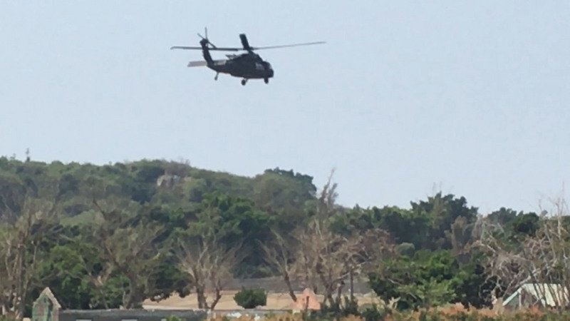 Un appareil Black Hawk procède à un atterrissage d’urgence à Kaohsiung