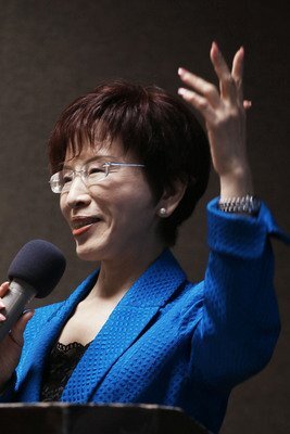 Hung Hsiu-chu met l’accent sur la parité des sexes