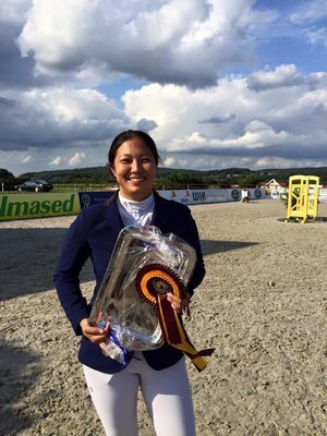 La cavalière Wong Isheau représentera Taiwan aux Jeux Olympiques