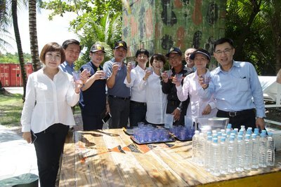 Plusieurs députés ont inspecté l’île de Taiping