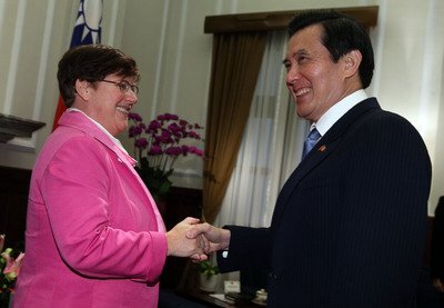 Sonja Becq a été reçue par le Président de la République