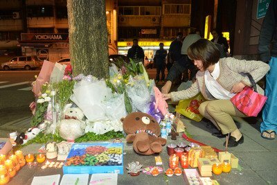 Une petite fille de 4 ans tuée en pleine rue à Taipei