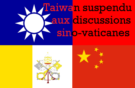 Les relations entre Taiwan et le Vatican ne souffriront pas d’un éventuel accord entre la Chine et le Vatican