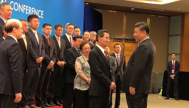 Xi Jinping évoque de nouveau le principe d’une seule Chine face à l'ancien vice-président taiwanais Vincent Siew