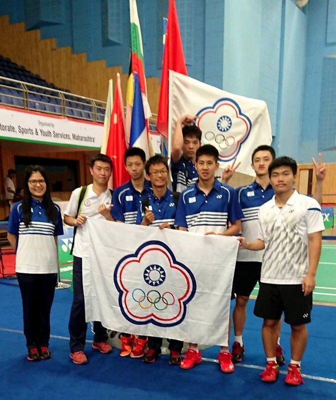 Médaille d’or pour Taiwan aux championnats du monde de Badminton lycéens en Inde