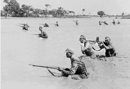 Inondation du Fleuve Jaune 1938 (source wikipedia)