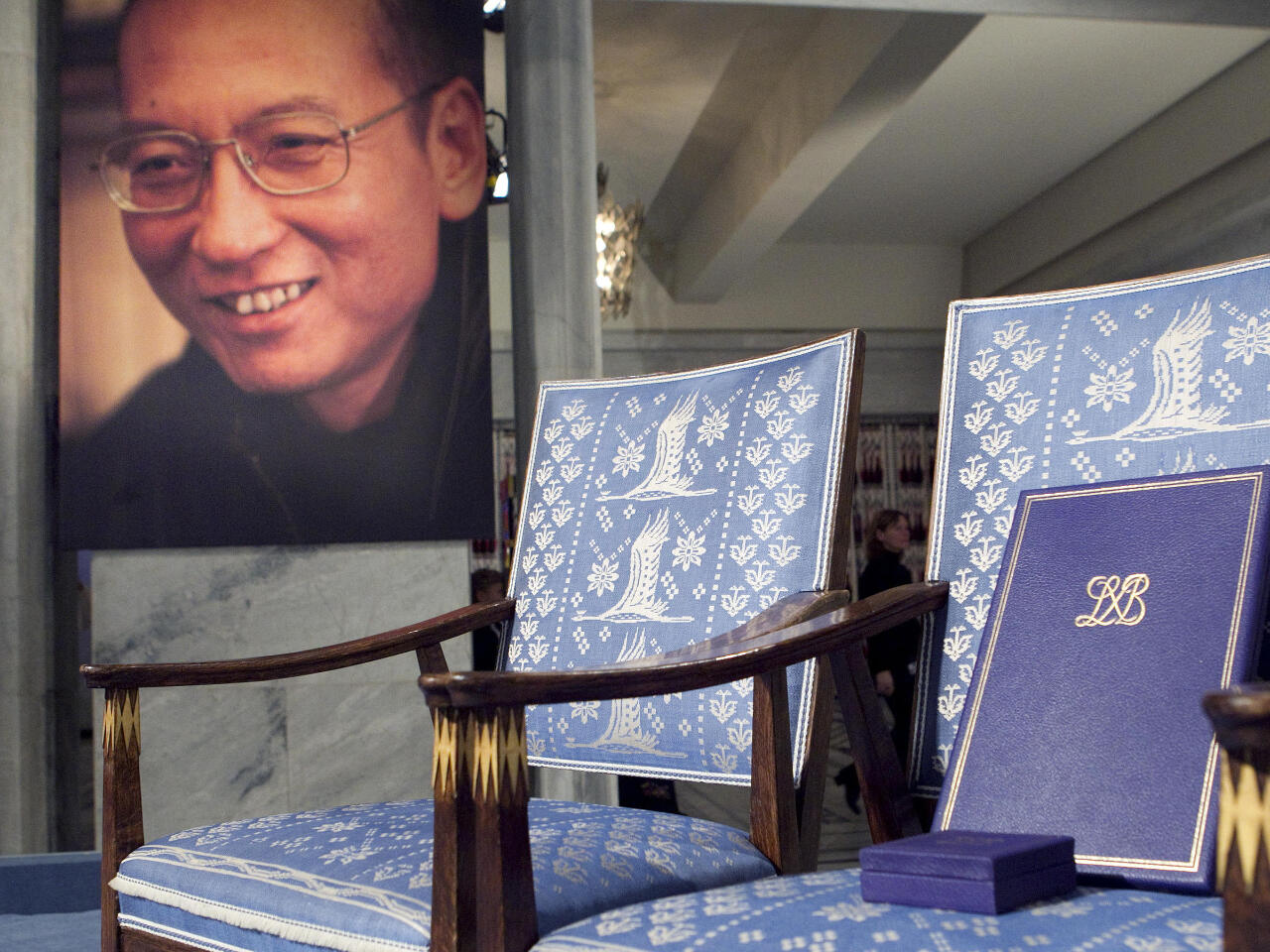 Une statue en l'honneur de Liu Xiaobo
