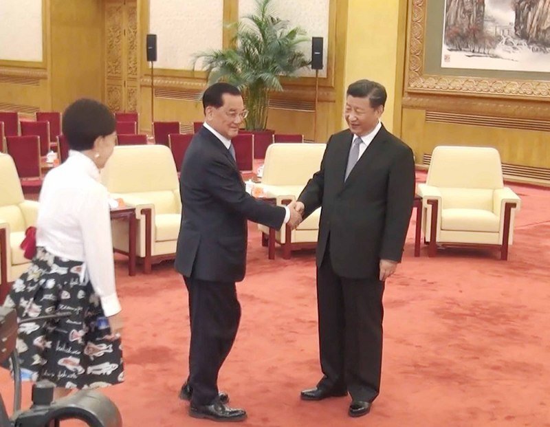 Lien Chan s’est entretenu avec Xi Jinping pour la 4e fois