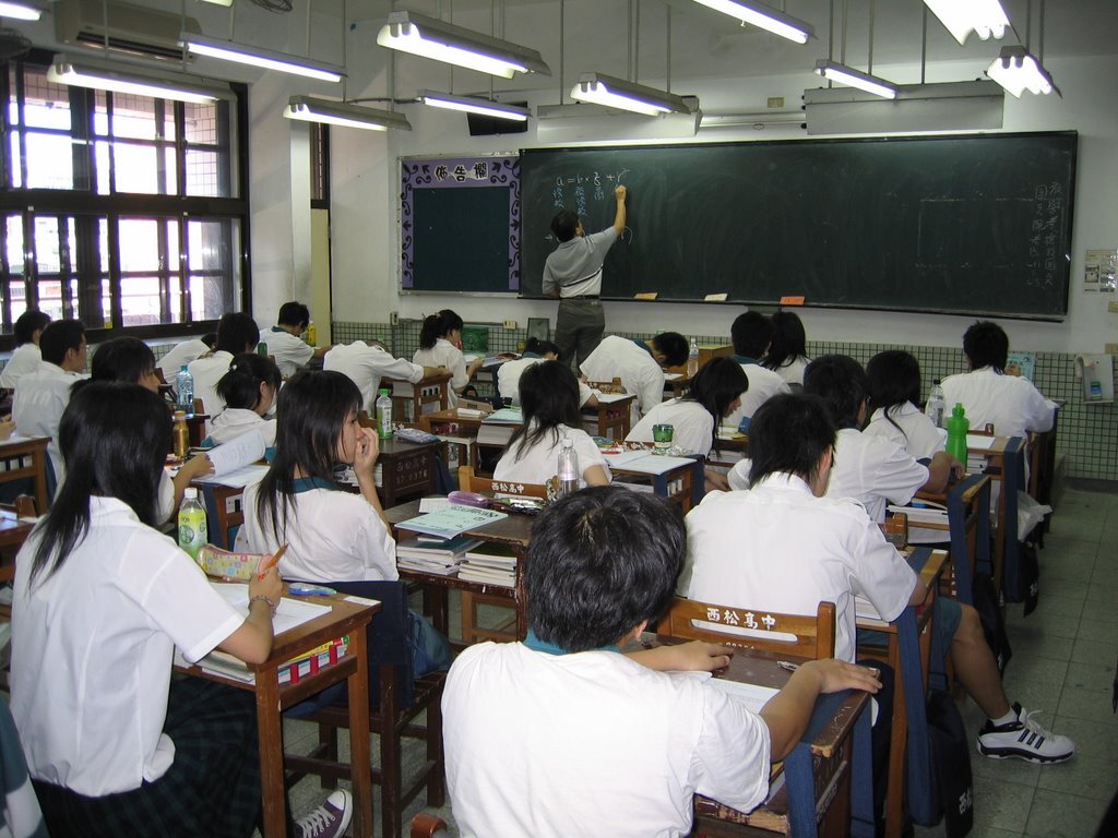Une classe de lycée