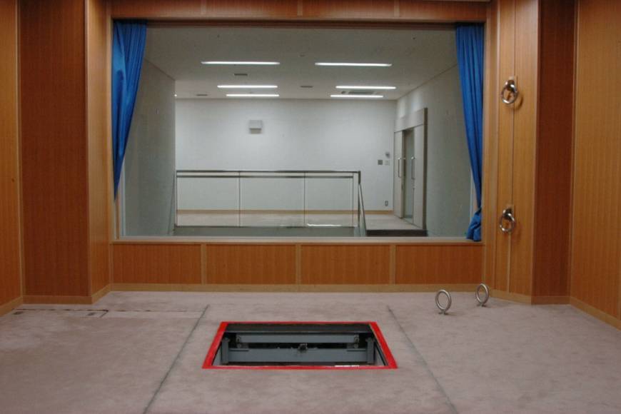 Salle d'exécution japonaise - Image : JapanTimes