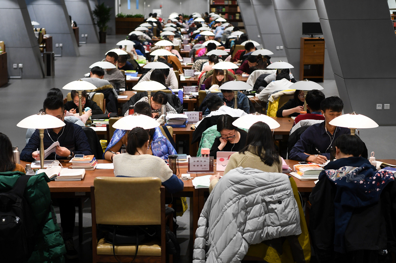 Une bibliothèque universitaire en Chine (Source image: CNA, China News Servce)