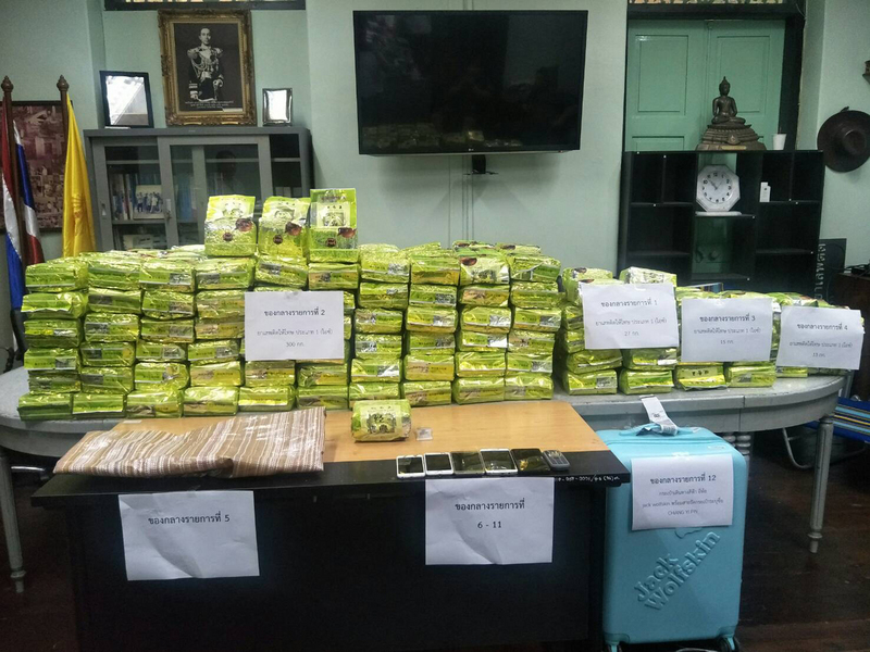 Un passeur de drogue taiwanais arrêté en Thailande
