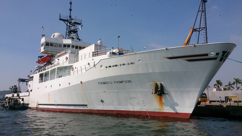 Un ancien navire de la marine américaine accoste à Kaohsiung