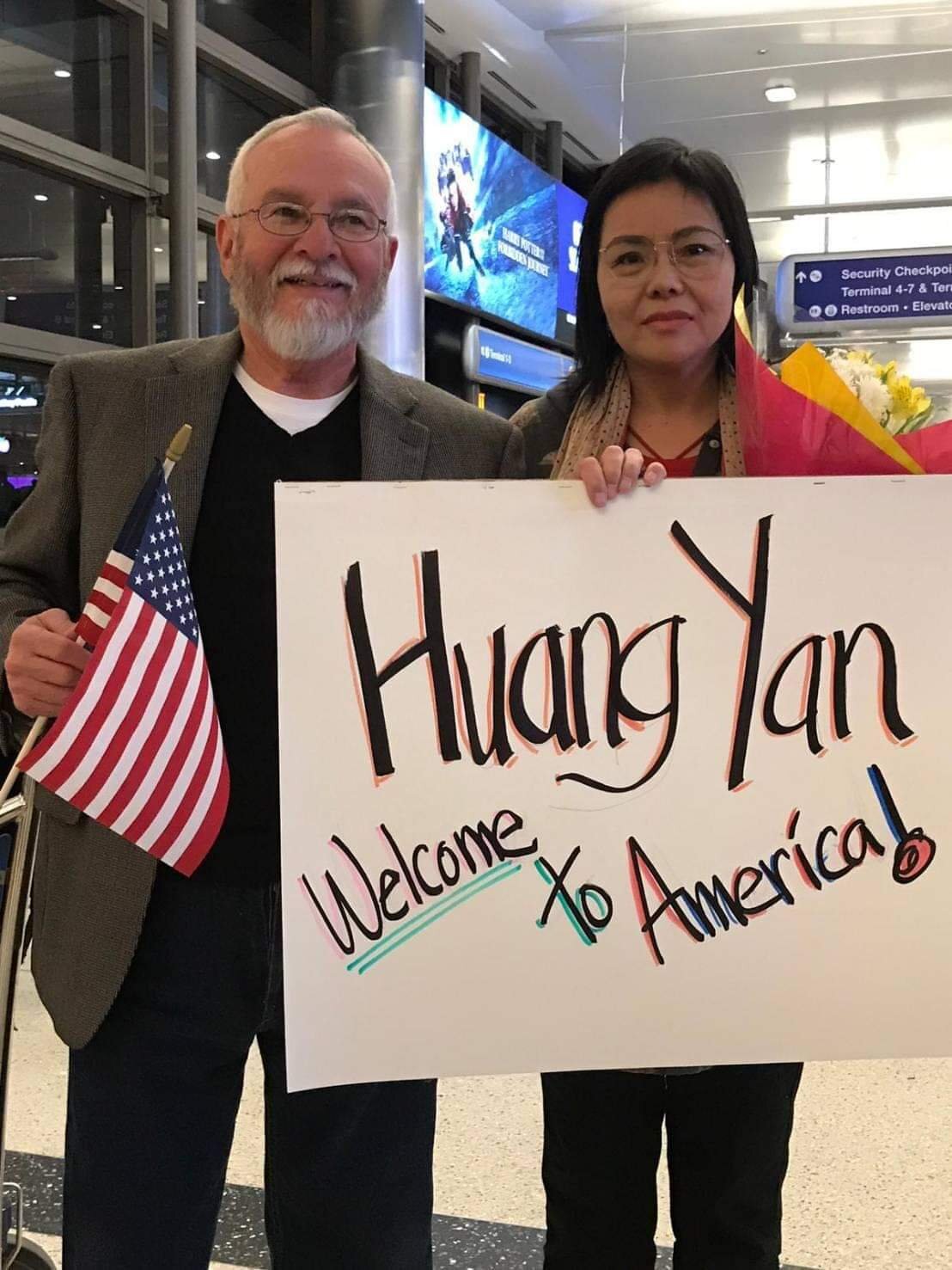 L’activiste chinoise Huang Yan est arrivée aux Etats-Unis