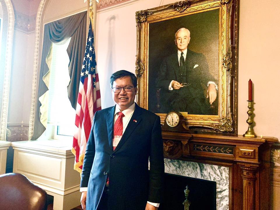 Le maire de Taoyuan a rencontré plusieurs membres du gouvernement américain