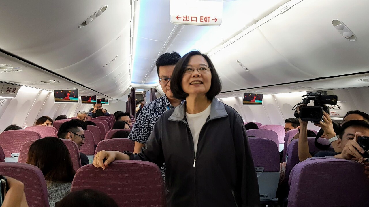Tsai Ing-wen entame une série de visites de huit jours dans le Pacifique