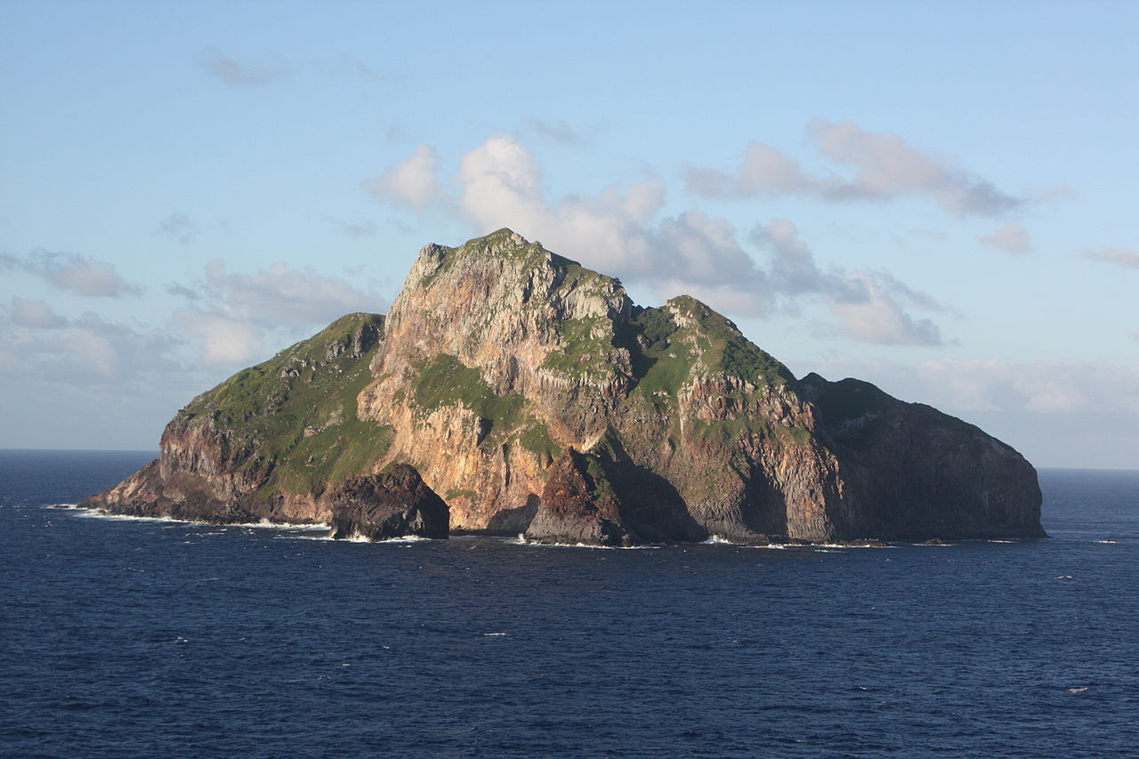 L'île Hunter (Image : Wkikipedia - Befa34)