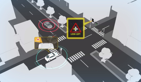 Illustration de l'iRoadSafe (image fournie par l'ITRI)