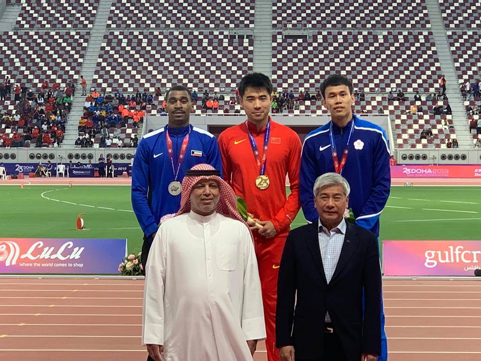 Les Championnats d'Asie d'athlétisme 2019 s’achèvent avec quatre médailles pour Taiwan