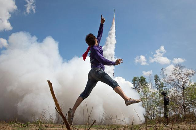 Le festival des fusées, ou Bun Bangfai, est particulièrement célébré dans le nord-est de la Thaïlande vers la fin-avril et le début du mois de mai (Image Internet)