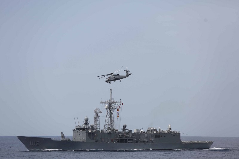 Exercices militaires dans le Pacifique