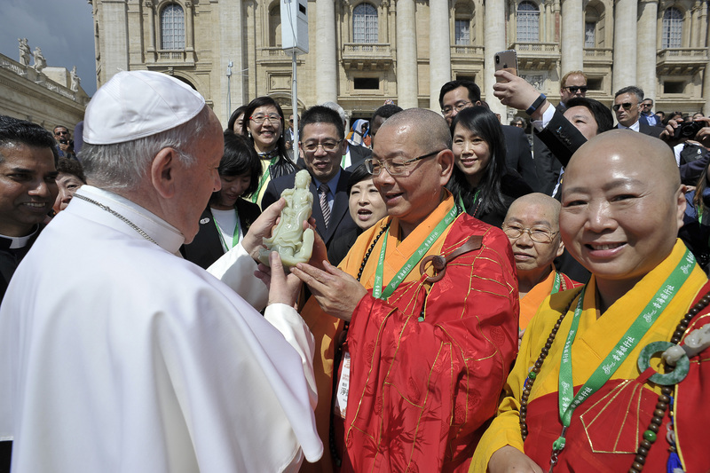 Une délégation bouddhiste de Taiwan reçue au Vatican