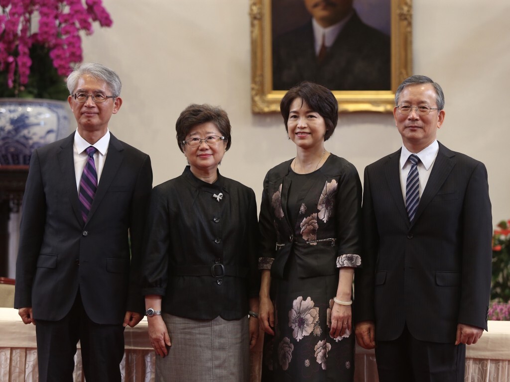 Tsai Ing-wen propose quatre nouveaux juges constitutionnels