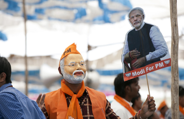 Shri Narendra Modi addresses rallies across Gujarat (Image : Wikimedia Commons -  Prime Minister's Office, Government of India)