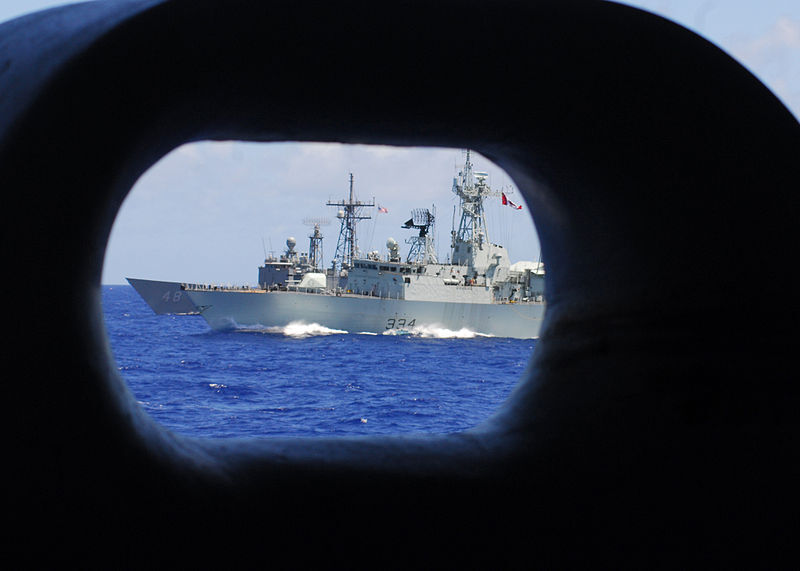 Fait rare, une frégate canadienne effectue un passage dans le détroit de Taiwan