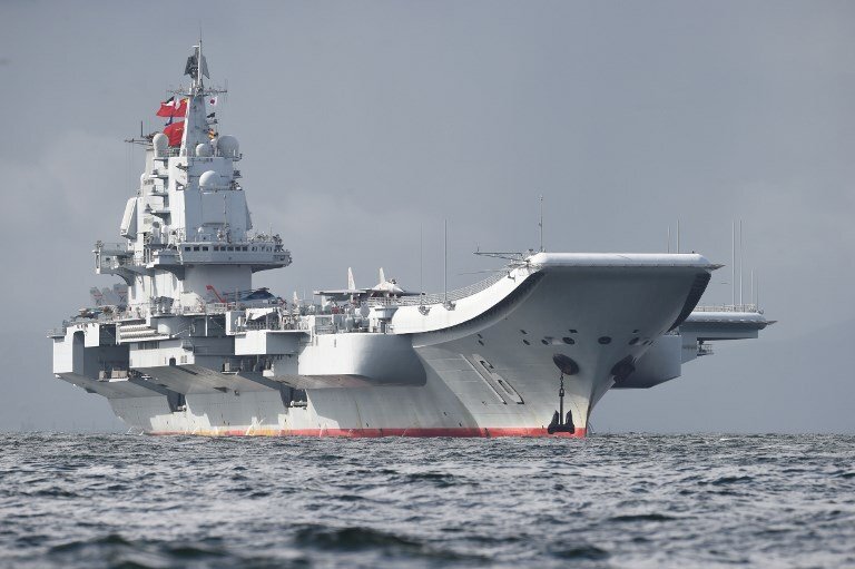 Le porte-avions chinois observé dans le détroit de Taiwan