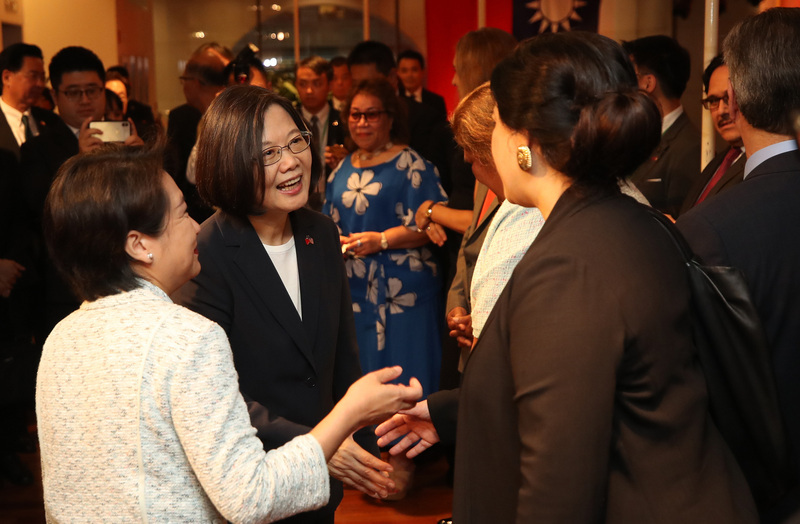Tsai Ing-wen rencontre des représentants des alliés Taiwan à l’ONU à New York