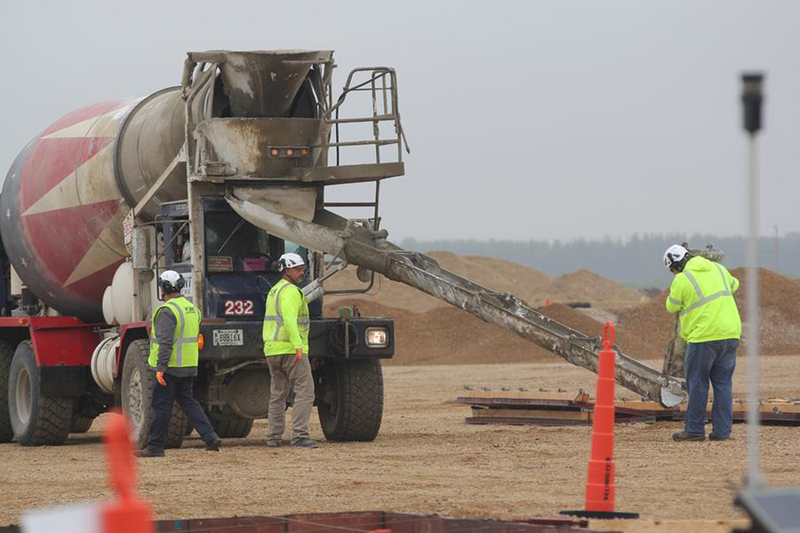 Les travaux du complexe de Foxconn en Wisconsin battent leur plein