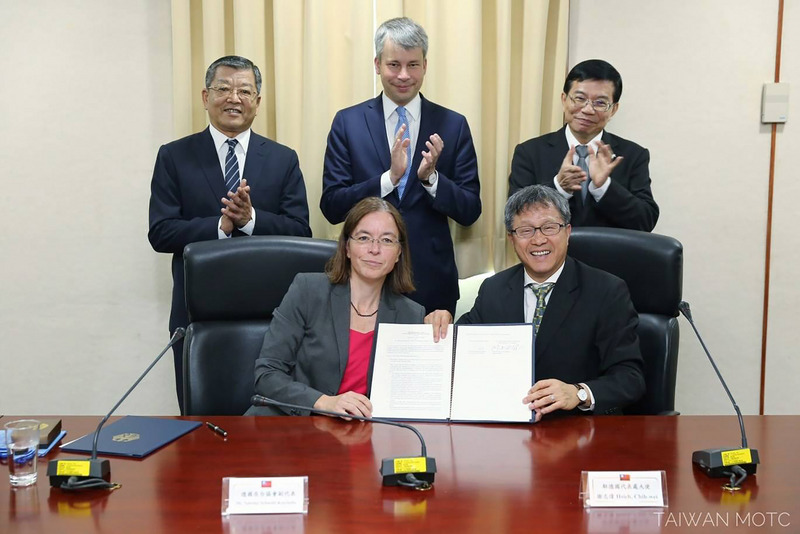 Taiwan et l’Allemagne signent une déclaration de coopération technique concernant la conduite autonome
