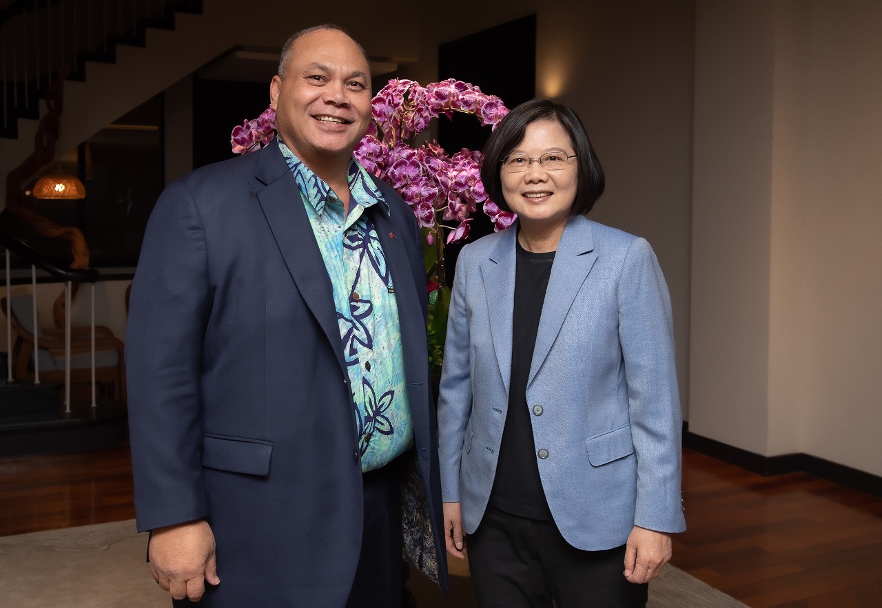 Le nouveau président de Nauru en visite à Taiwan en décembre