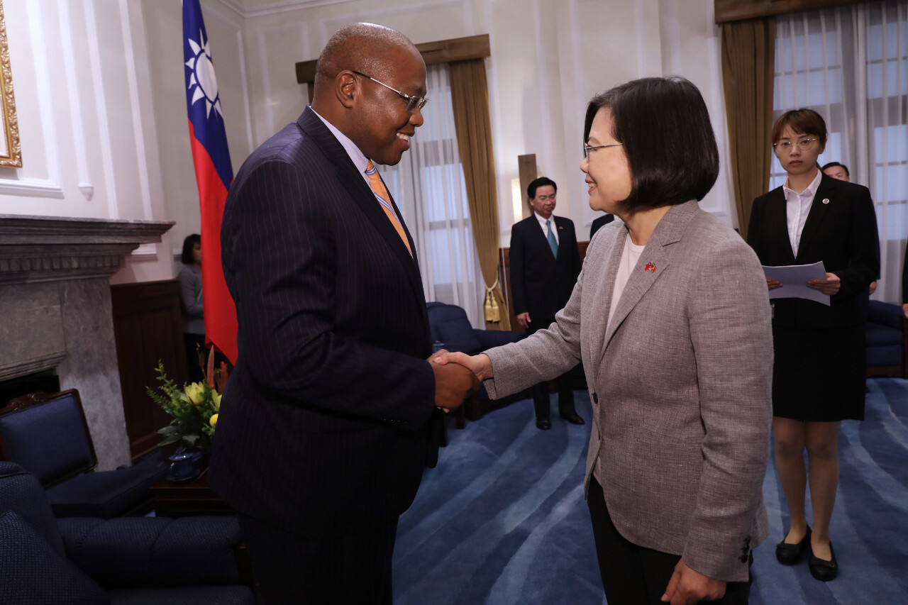 Tsai Ing-wen reçoit le premier ministre d’Eswatini