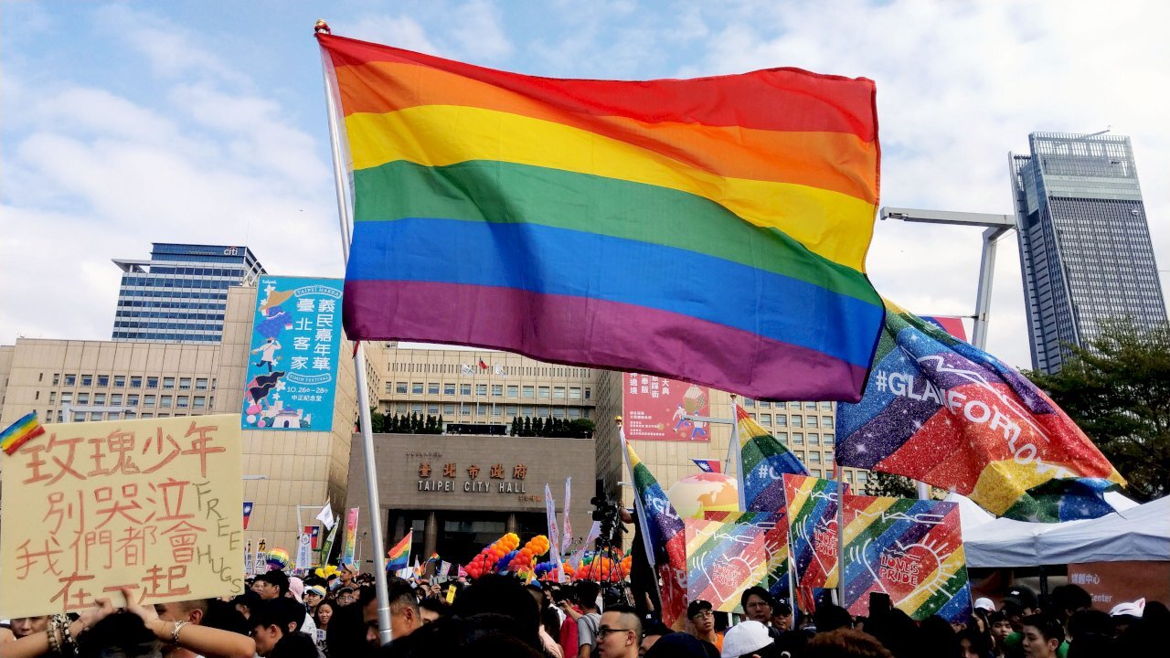 Nombre record de participants à la LGBT pride de Taipei