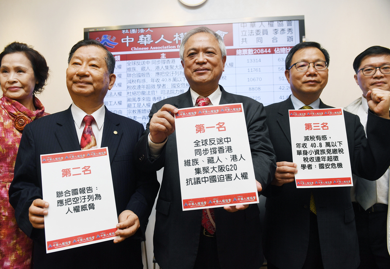 Le mouvement anti-extradition à Hong Kong est élu l’événement annuel le plus marquant en matière des droits de l’homme