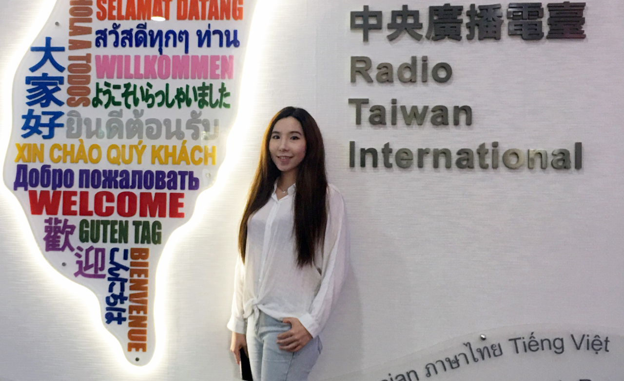 Valkyria Liu à la RTI (photo RTI)