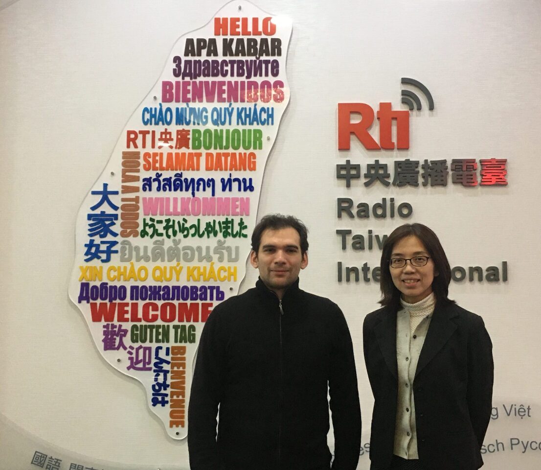 Betty Hu à Radio Taiwan International (Photo RTI)