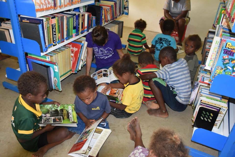 (Image : Image Facebook - The Library Project - Vanuatu)
